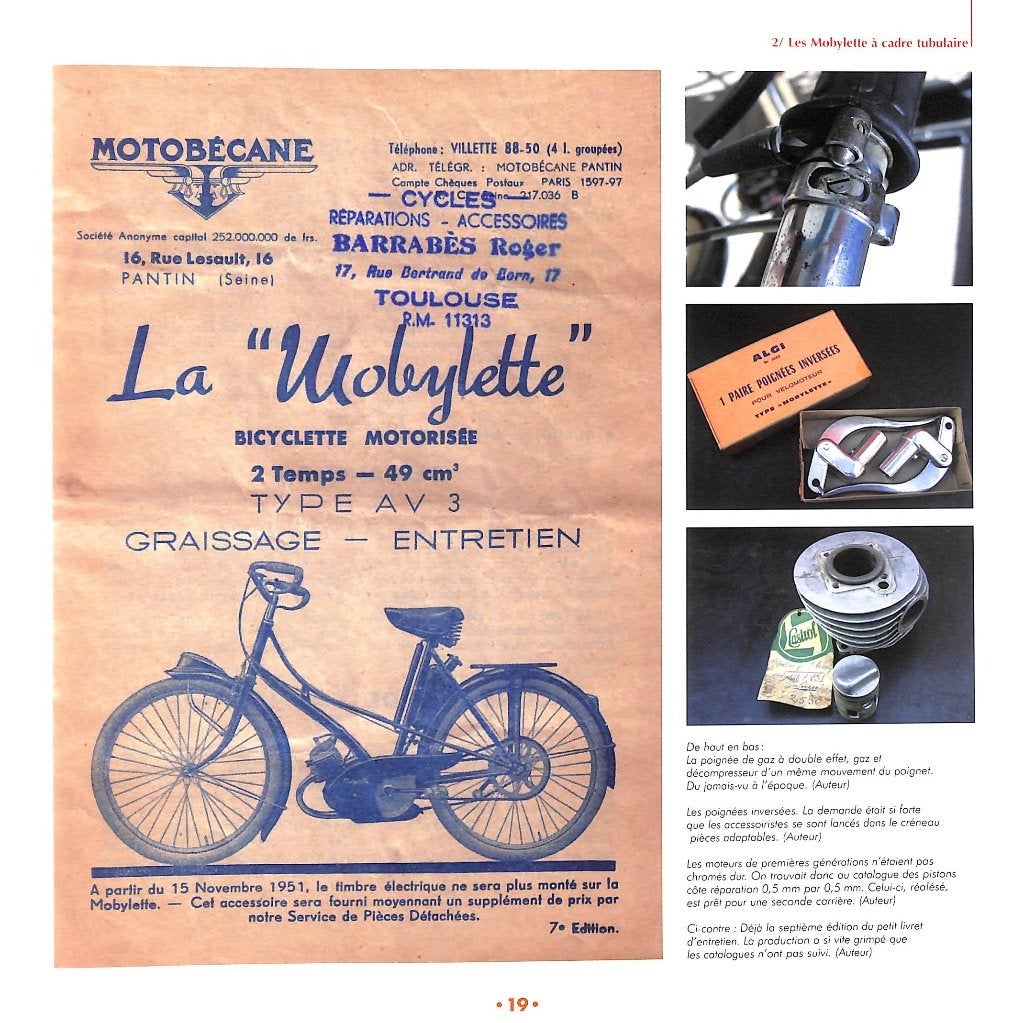 La mobylette universelle, Verzenden, Nieuw, Patrick Barrabes, Algemeen