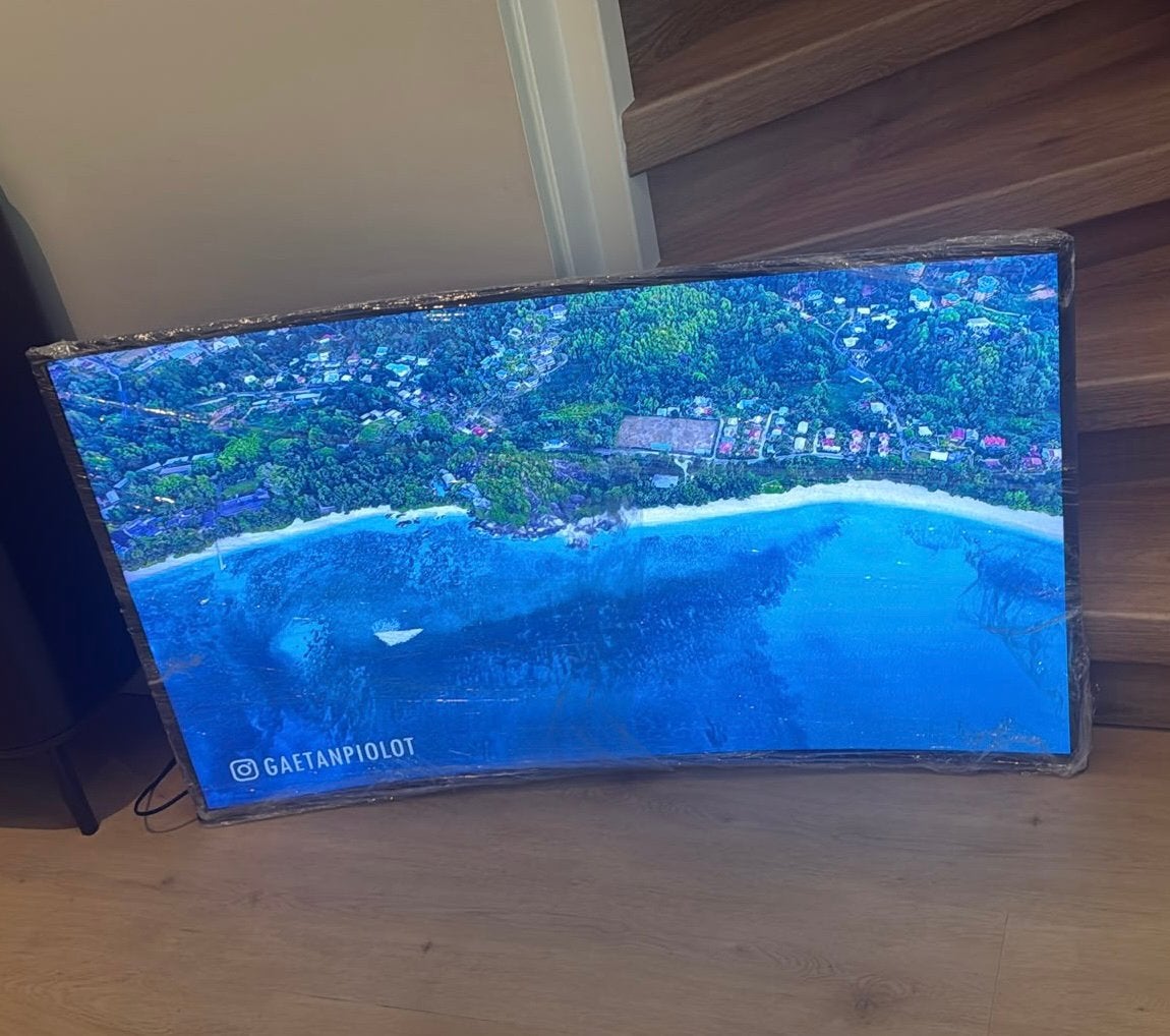 Televisie van Samsung bouwjaar 2016, Audio, Tv en Foto, Ophalen, 50 Hz, Zo goed als nieuw, Samsung