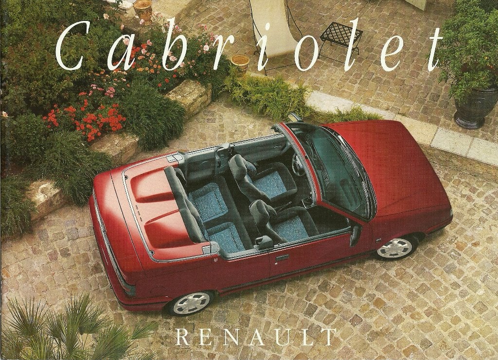 Renault 5 cabrioler folder, Ophalen of Verzenden, Gelezen, Renault
