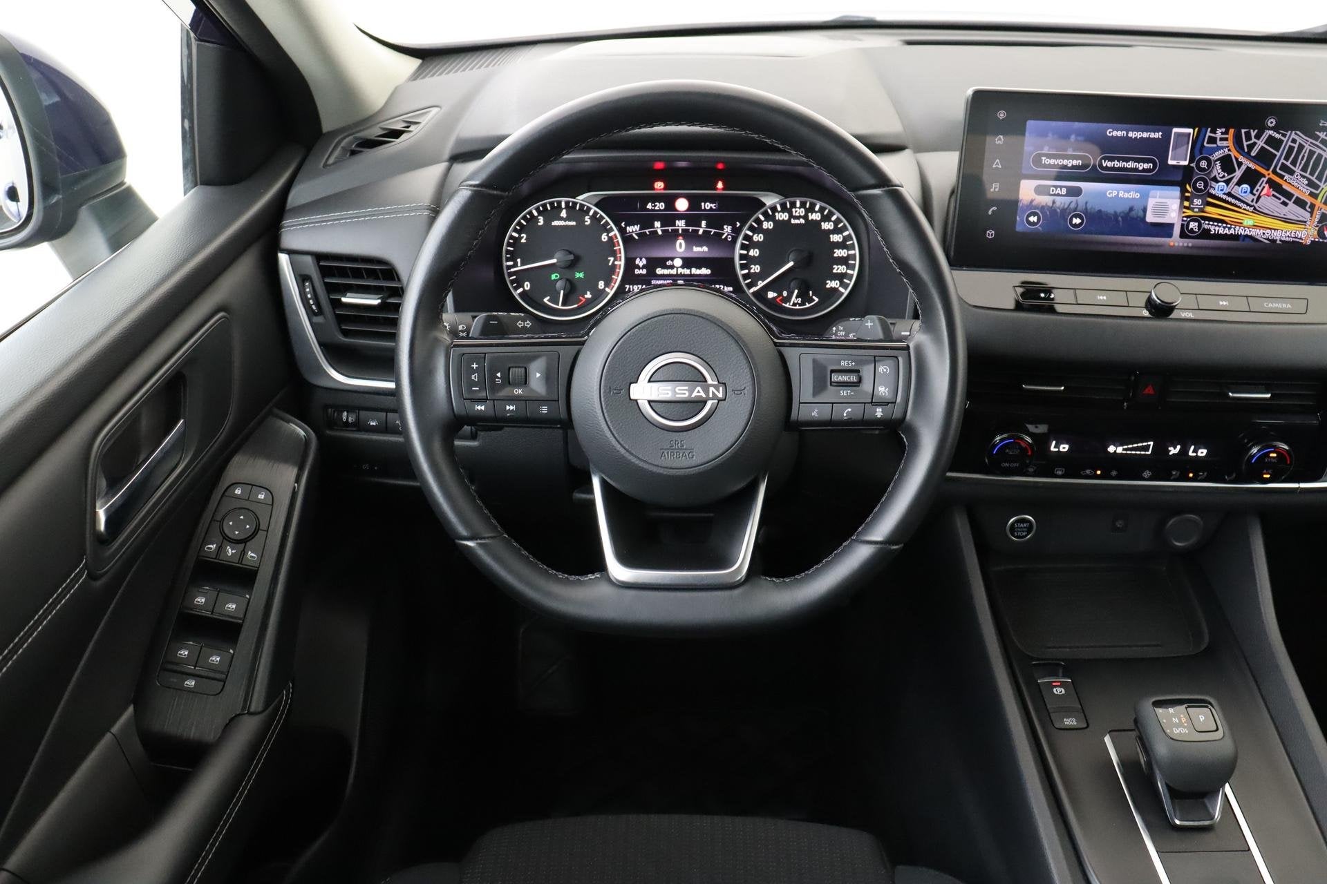 Nissan Qashqai 1.3 DIG-T/158PK (M-HYBRID) XTRONIC BUSINESS -, Auto's, Stof, Euro 6, Blauw, Bedrijf