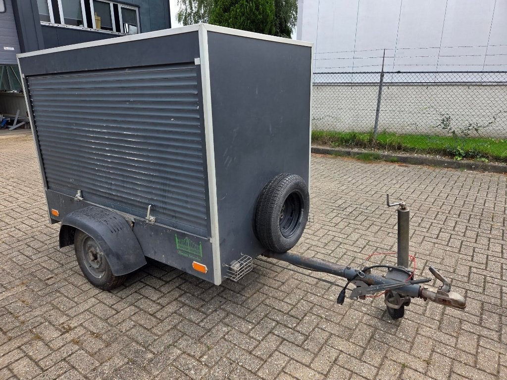 Gereedschapswagen, gesloten aanhanger