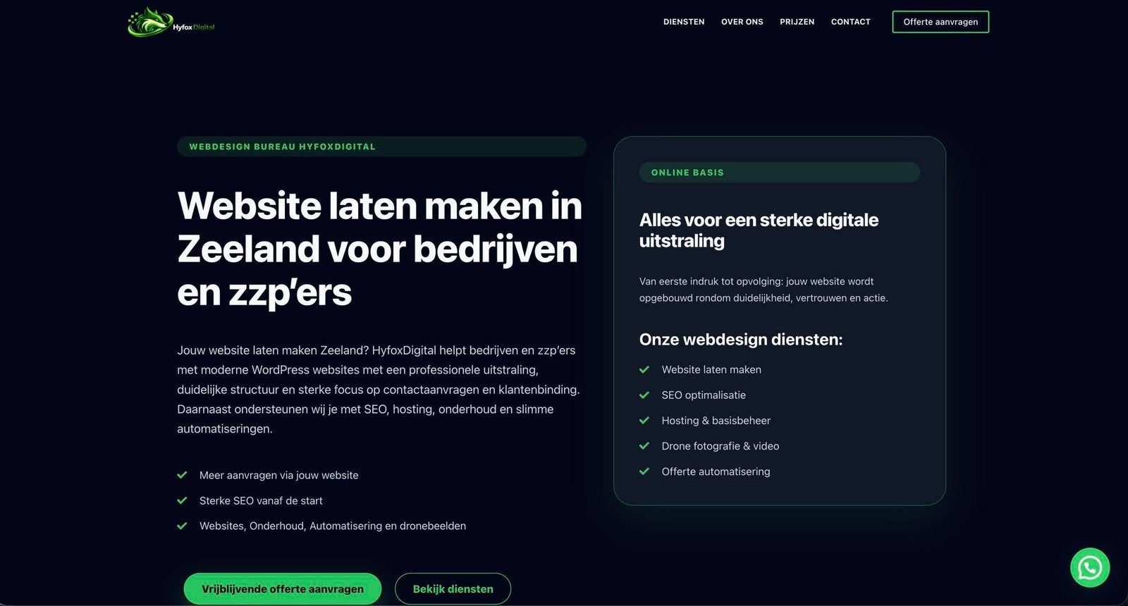 Website laten maken Zeeland | Vanaf €595, Website Bouw