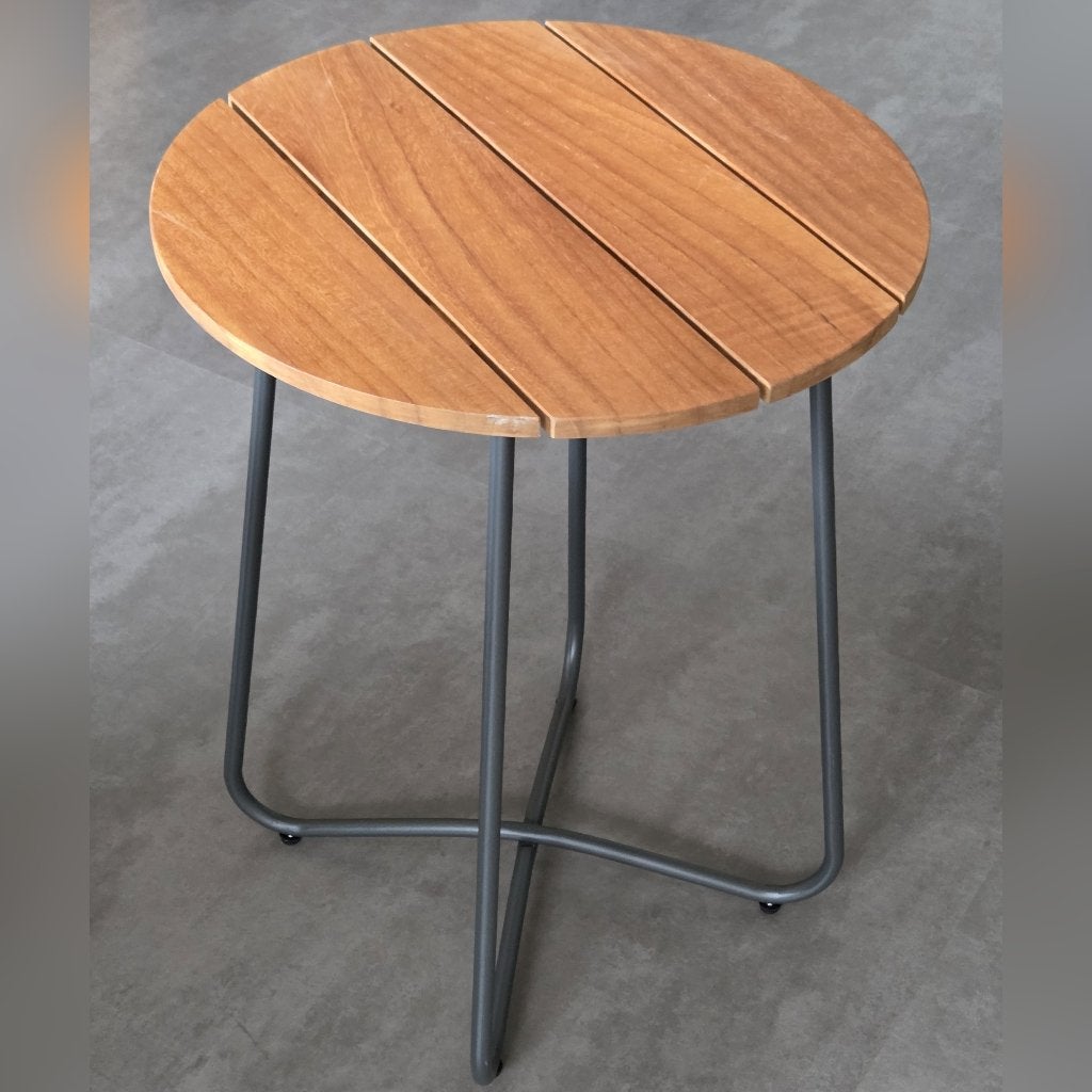 bijzettafel rond, Huis en Inrichting, Minder dan 55 cm, Rond, Nieuw, Industrieel