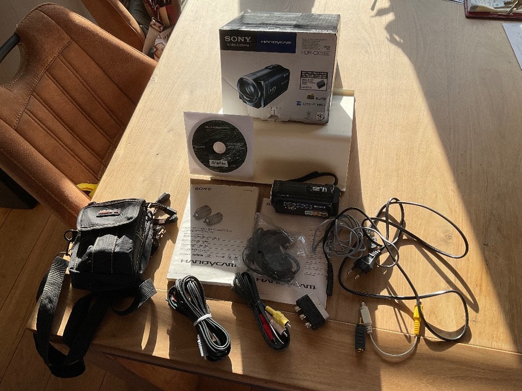 Sony handycam, Ophalen, Gebruikt, 20x of meer, Sony