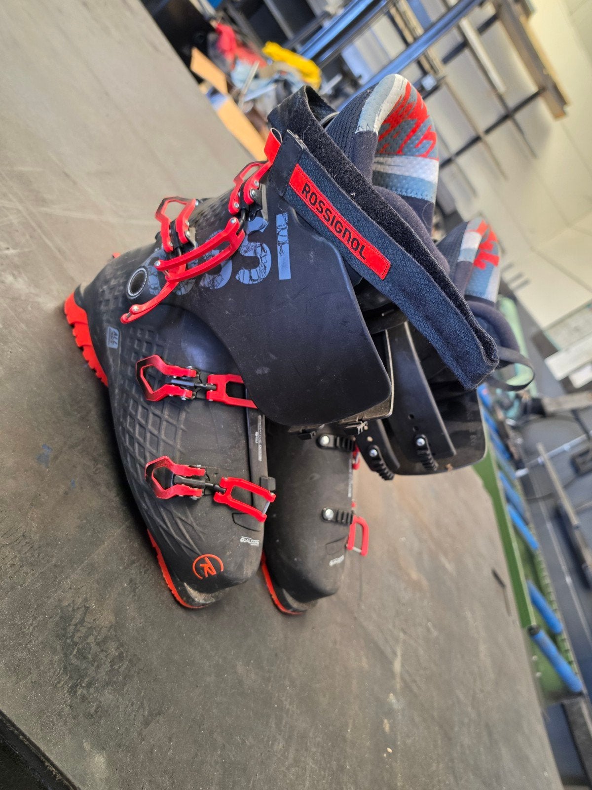 1x gebruikt ski schoenen maat 46/47, Sport en Fitness, Skiën en Langlaufen, Overige merken, 160 tot 180 cm, Schoenen, Ophalen of Verzenden
