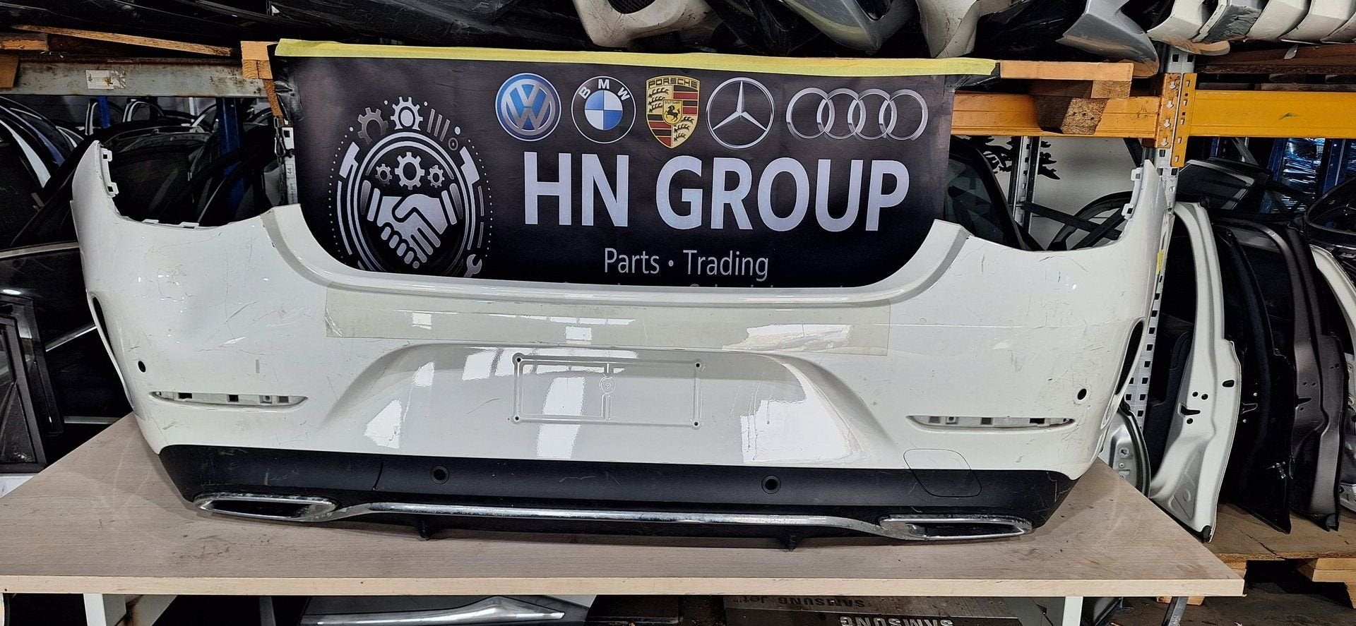 ACHTERBUMPER Mercedes-Benz CLS W257, Gebruikt, -, -, Ophalen of Verzenden