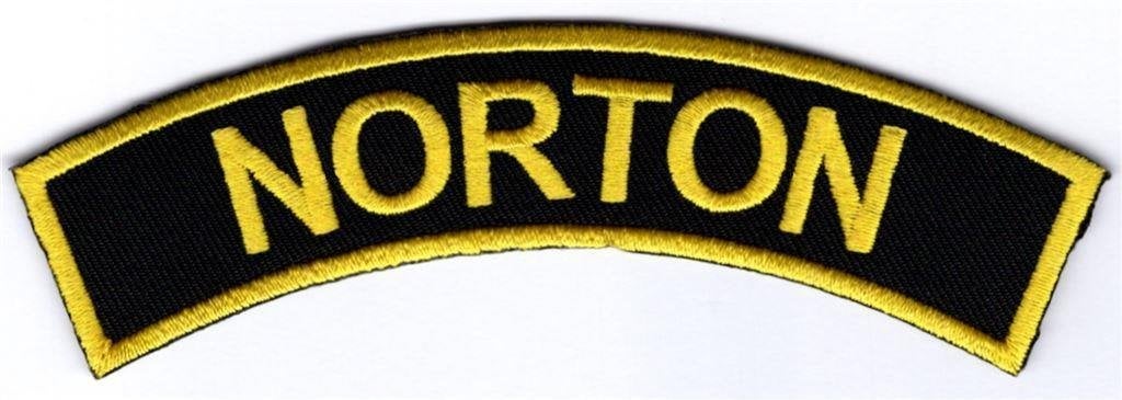 Norton patch embleem #2, Motoren, Verzenden, Nieuw