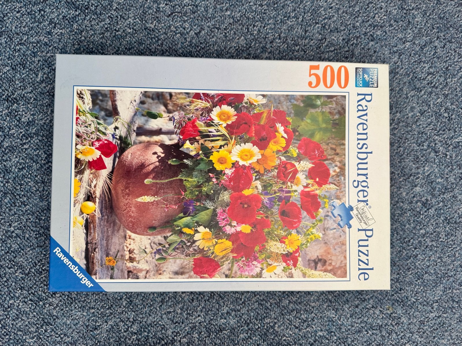 Ravensburger Legpuzzel 500 stukjes - Bloemenvaas, Ophalen, 500 t/m 1500 stukjes, Gebruikt, Legpuzzel