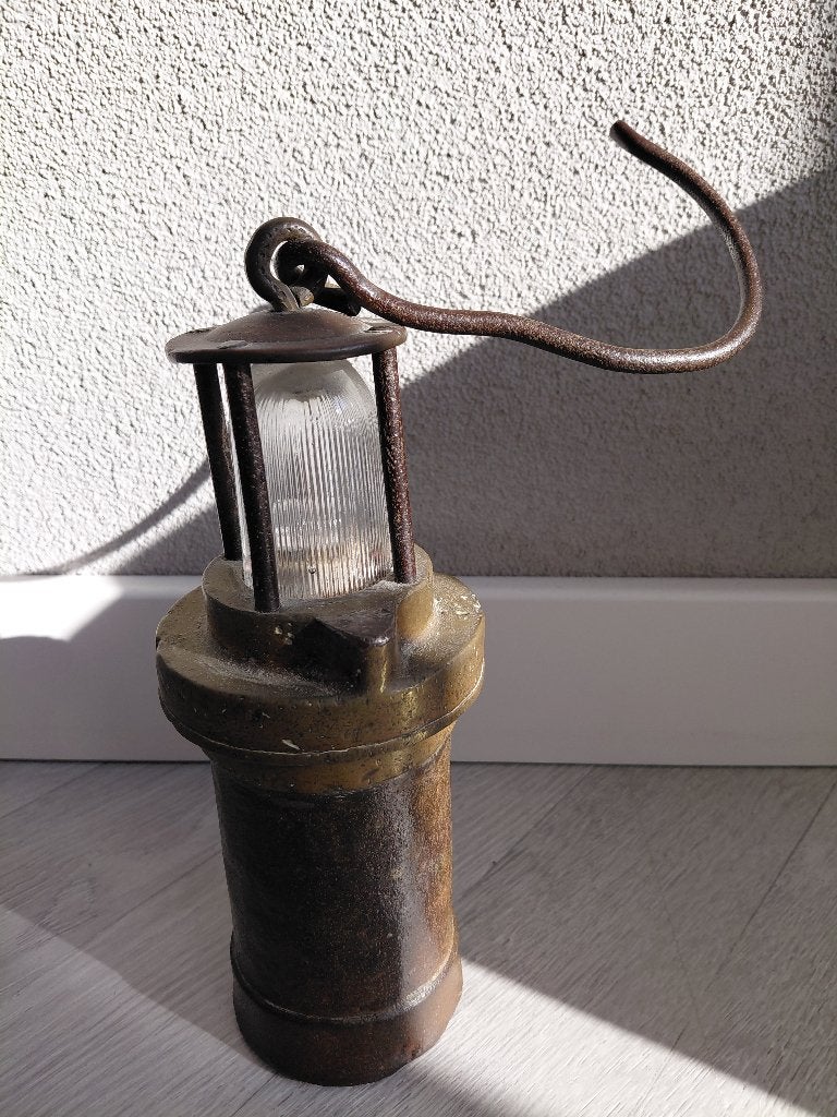 mijnlamp (9), Antiek en Kunst, Ophalen of Verzenden