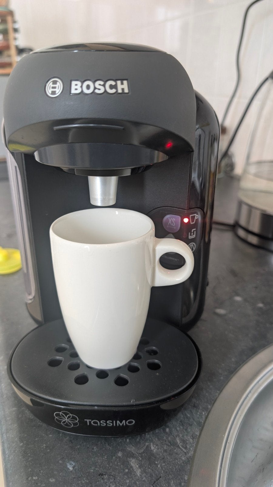 Bosch Tassimo koffiezetapparaat - Zo goed als nieuw, Witgoed en Apparatuur, Koffiezetapparaten, Ophalen, Zo goed als nieuw, Koffiemachine