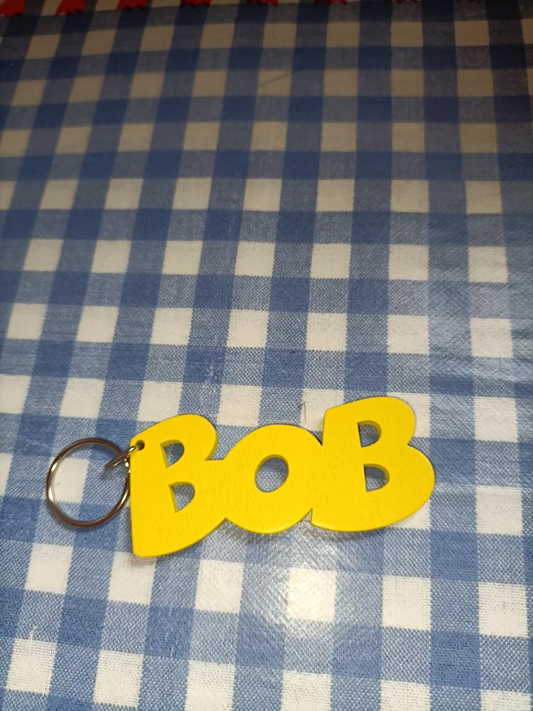 Bob sleutelhanger "Ik ben de Bob", Ophalen of Verzenden, Zo goed als nieuw