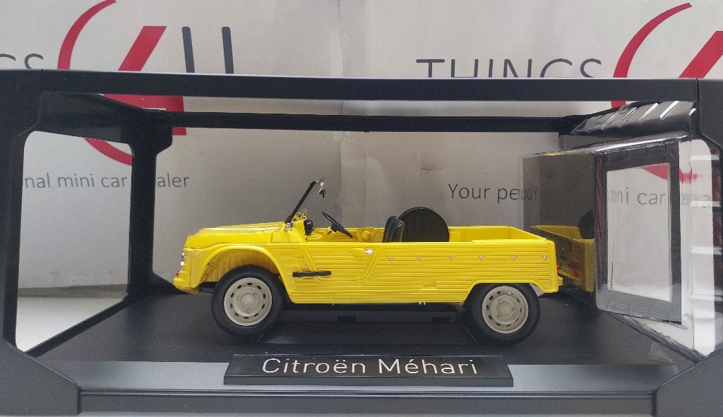 Norev 1:18 Citroën Méhari 1983 Atacama Yellow nieuw, Hobby en Vrije tijd, Modelauto's | 1:18, Ophalen of Verzenden, Nieuw, Auto