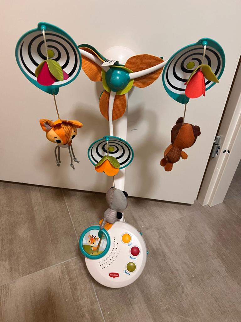 Tiny Love Mobiel met Licht en Geluid, Ophalen, Xx, Xx, Met licht