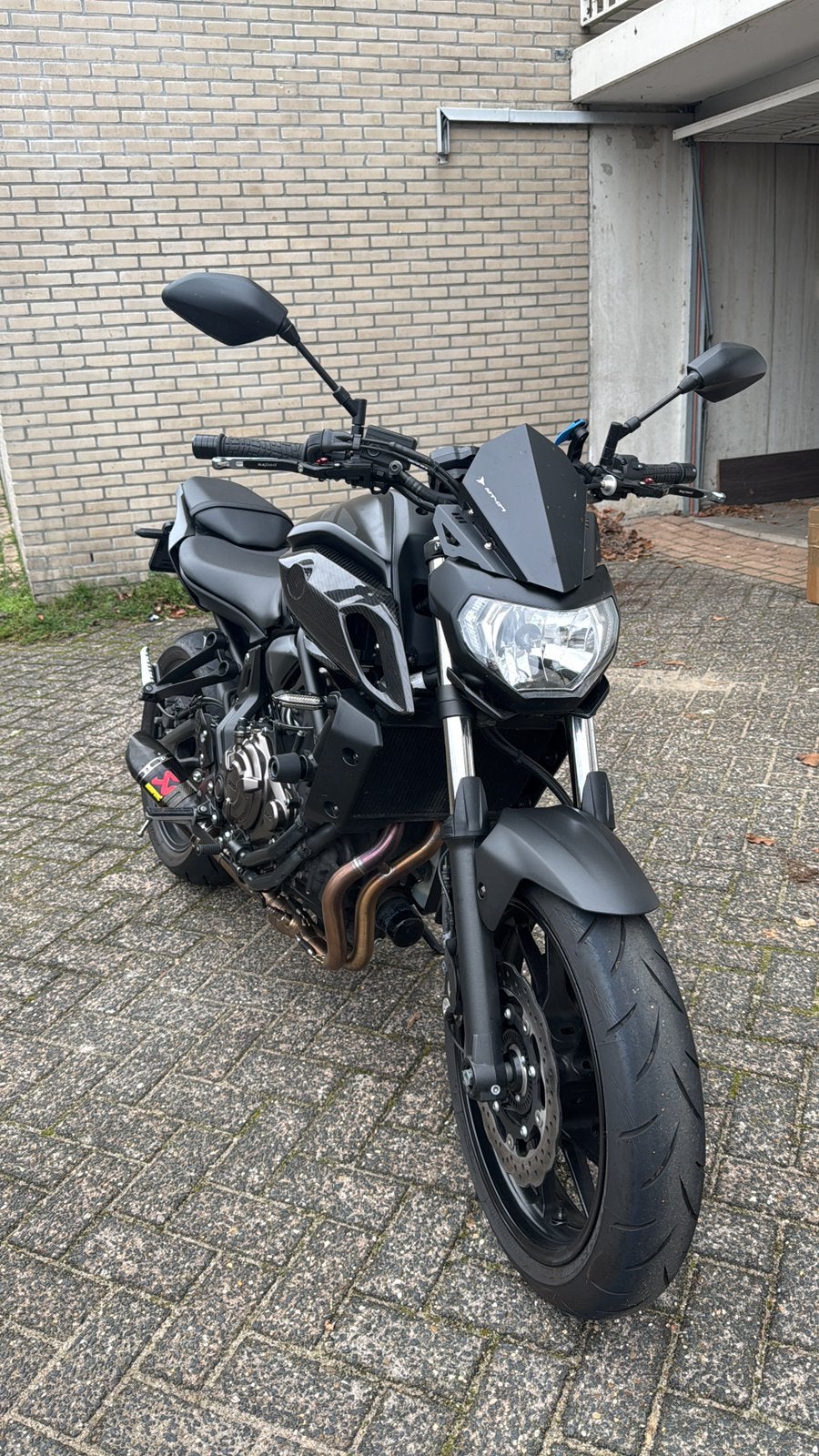 MT-07 Tech Black | Akrapovič Racing Line | Barracuda | LED |, Particulier, Naked bike