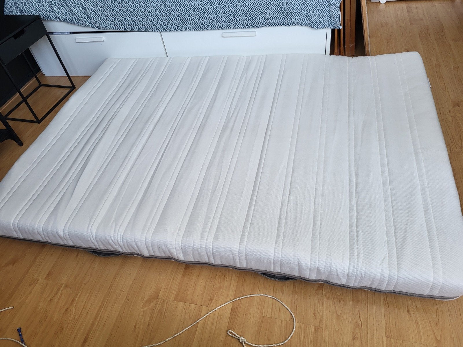 zgan IKEA Malvik schuim Matras 140x190 cm, Tweepersoons, Zo goed als nieuw, Matras, 140 cm