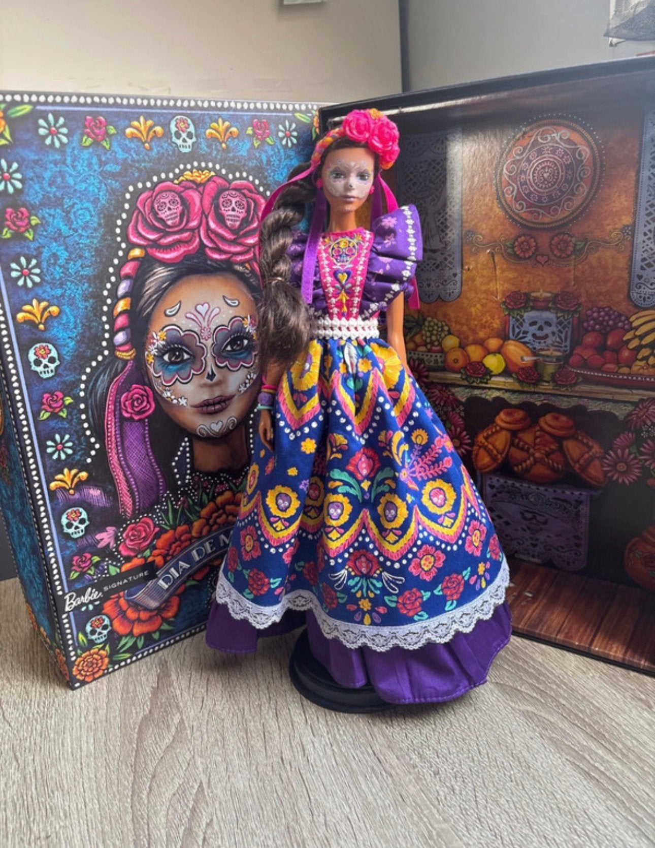 Barbie dia de muertos, Ophalen of Verzenden, Zo goed als nieuw, Pop