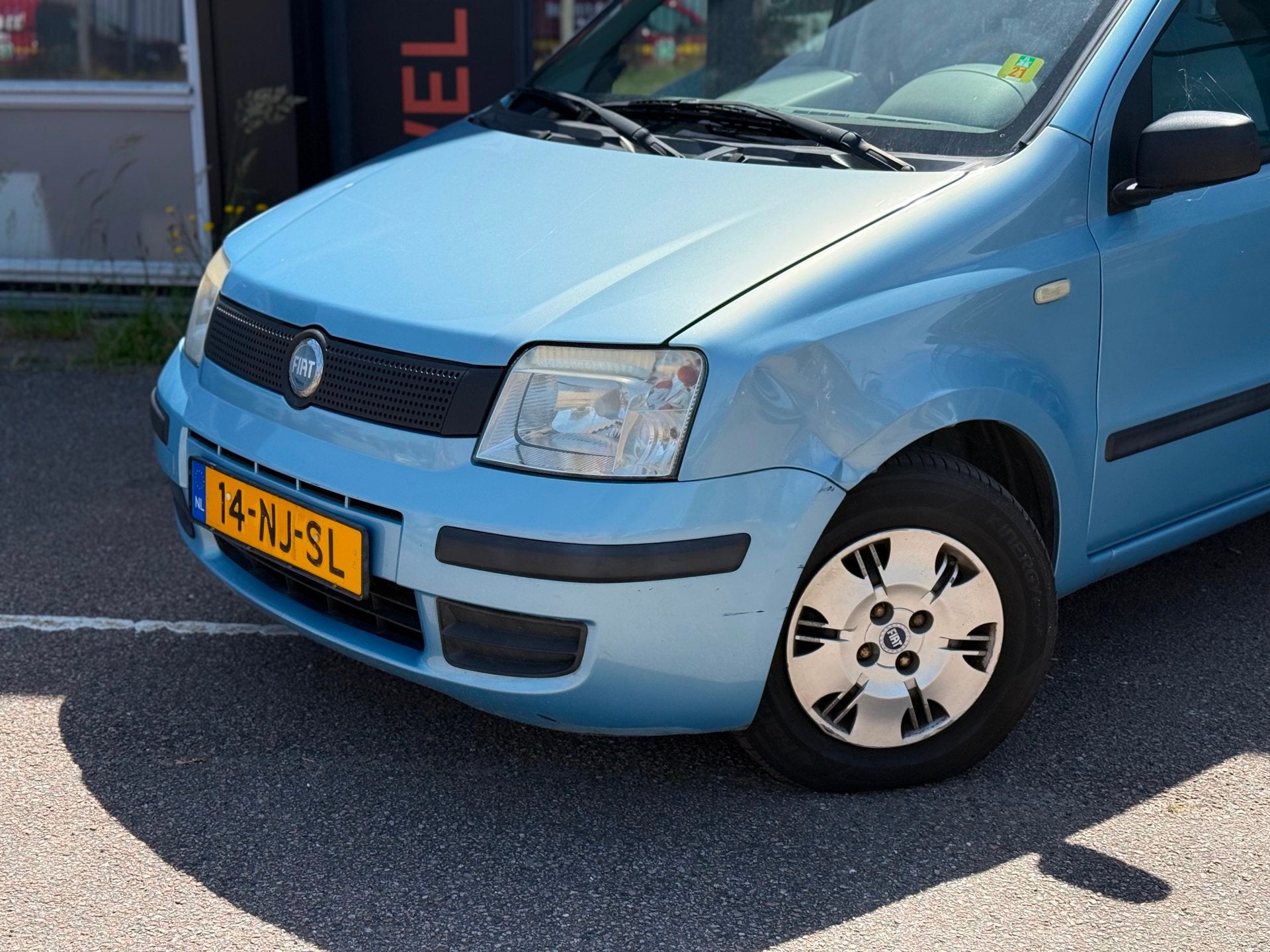 Fiat Panda 1.2 Dynamic | Elek. Ramen | Nieuwe APK, Voorwielaandrijving, Gebruikt, Origineel Nederlands, Bedrijf