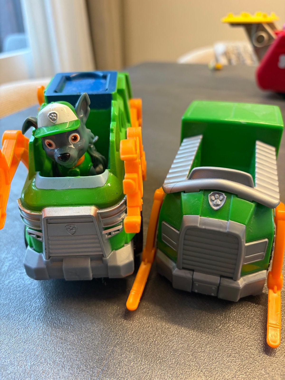 Paw Patrol Rocky's Recycling Truck Speelgoed (2 stuks), Ophalen, Gebruikt