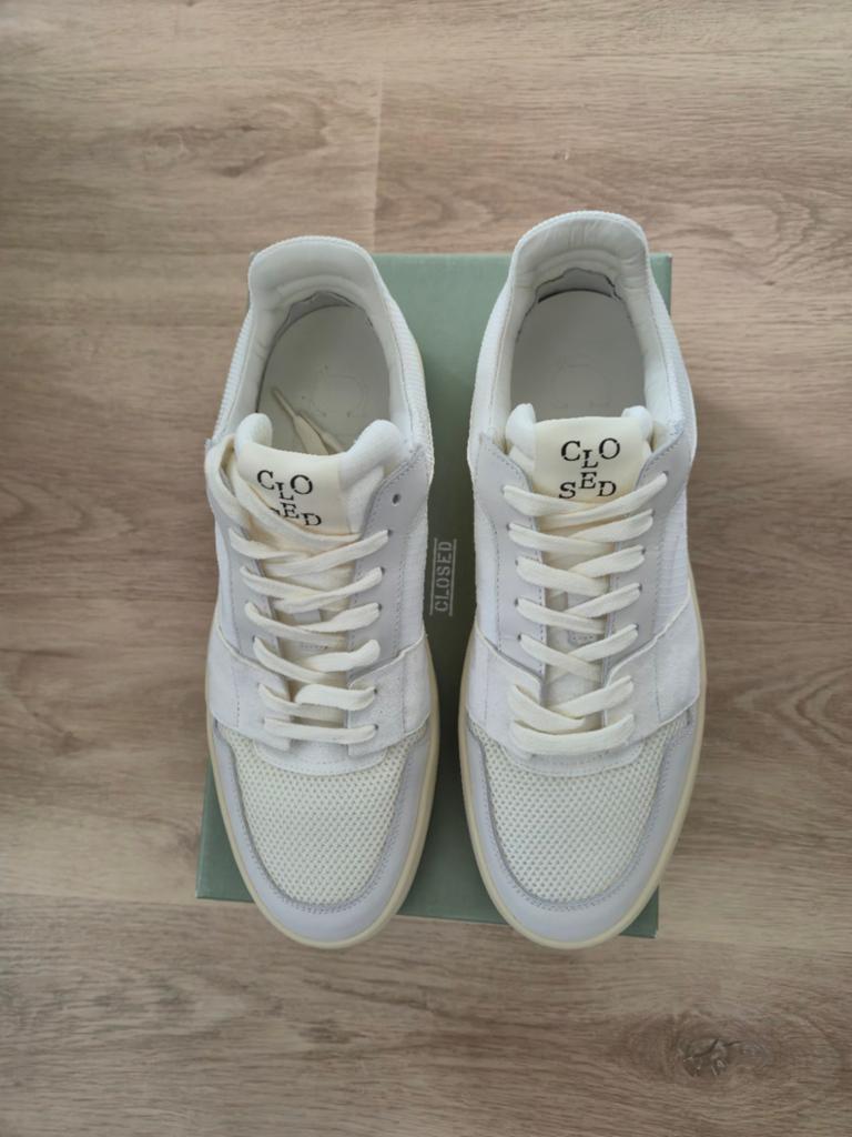 Closed sneakers maat 41, Kleding | Dames, Schoenen, Verzenden, Nieuw, Sneakers of Gympen, Wit