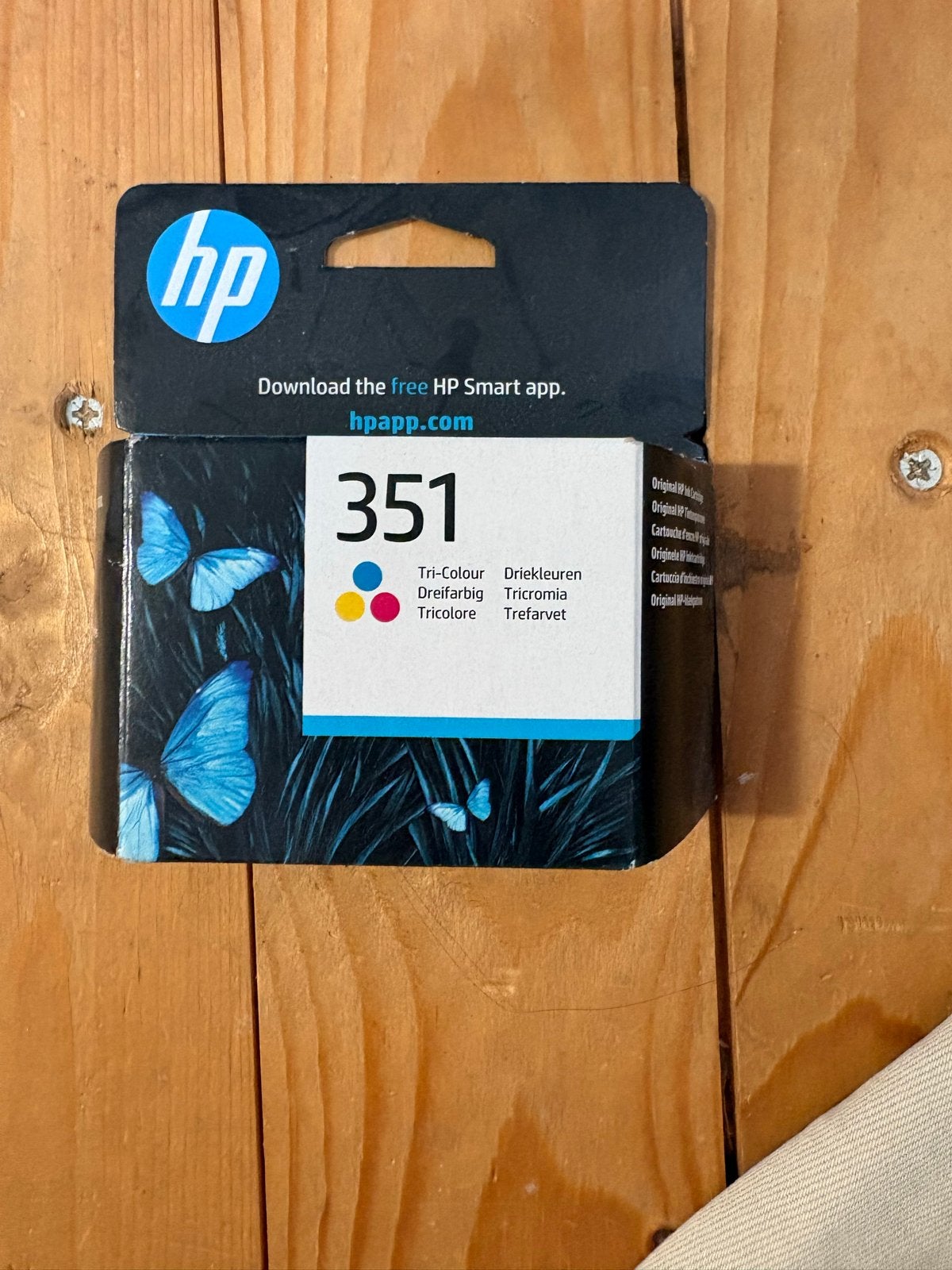 HP 351 Driekleuren Inktcartridge - Origineel, Ophalen of Verzenden, Nieuw, Cartridge