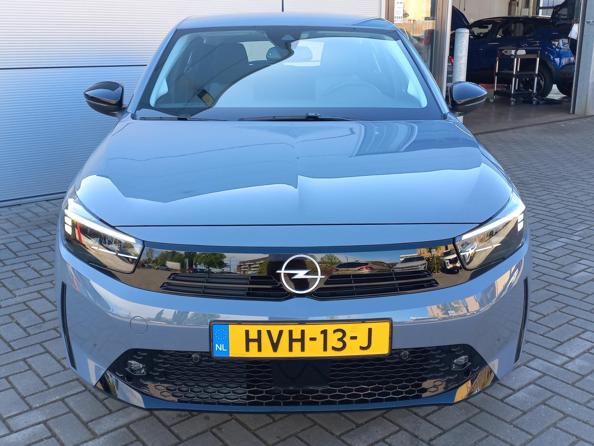 Opel Corsa-e Electric 51kWh 156pk Long Range Business Editio, Auto's, Opel, Stof, Gebruikt, 155 pk, Grijs
