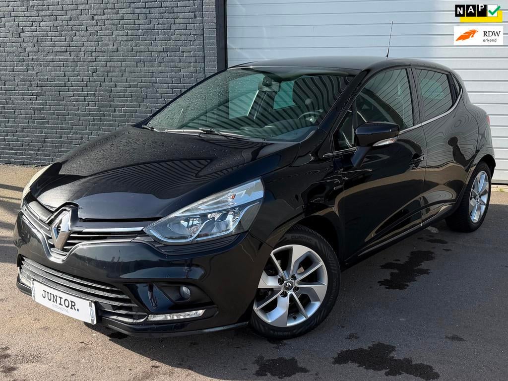 Renault Clio 0.9 TCe Limited VOLONDERHOUD/PDC/CRUISE/AIRCO, Voorwielaandrijving, Stof, Gebruikt, Origineel Nederlands
