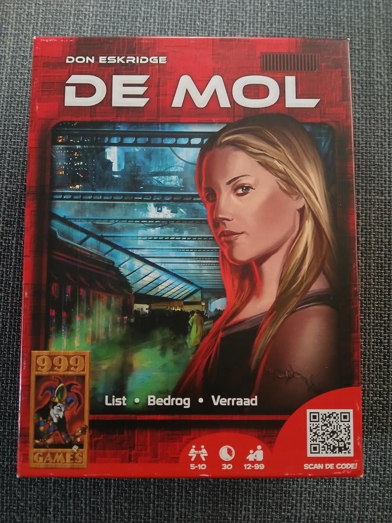 De Mol (the Resistance van Don Eskridge), Vijf spelers of meer, Ophalen of Verzenden, Gebruikt, 999 Games