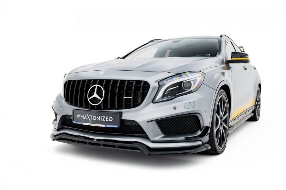 Voorlip achterlip sideskirt splitter GLA 45 AMG SUV X156