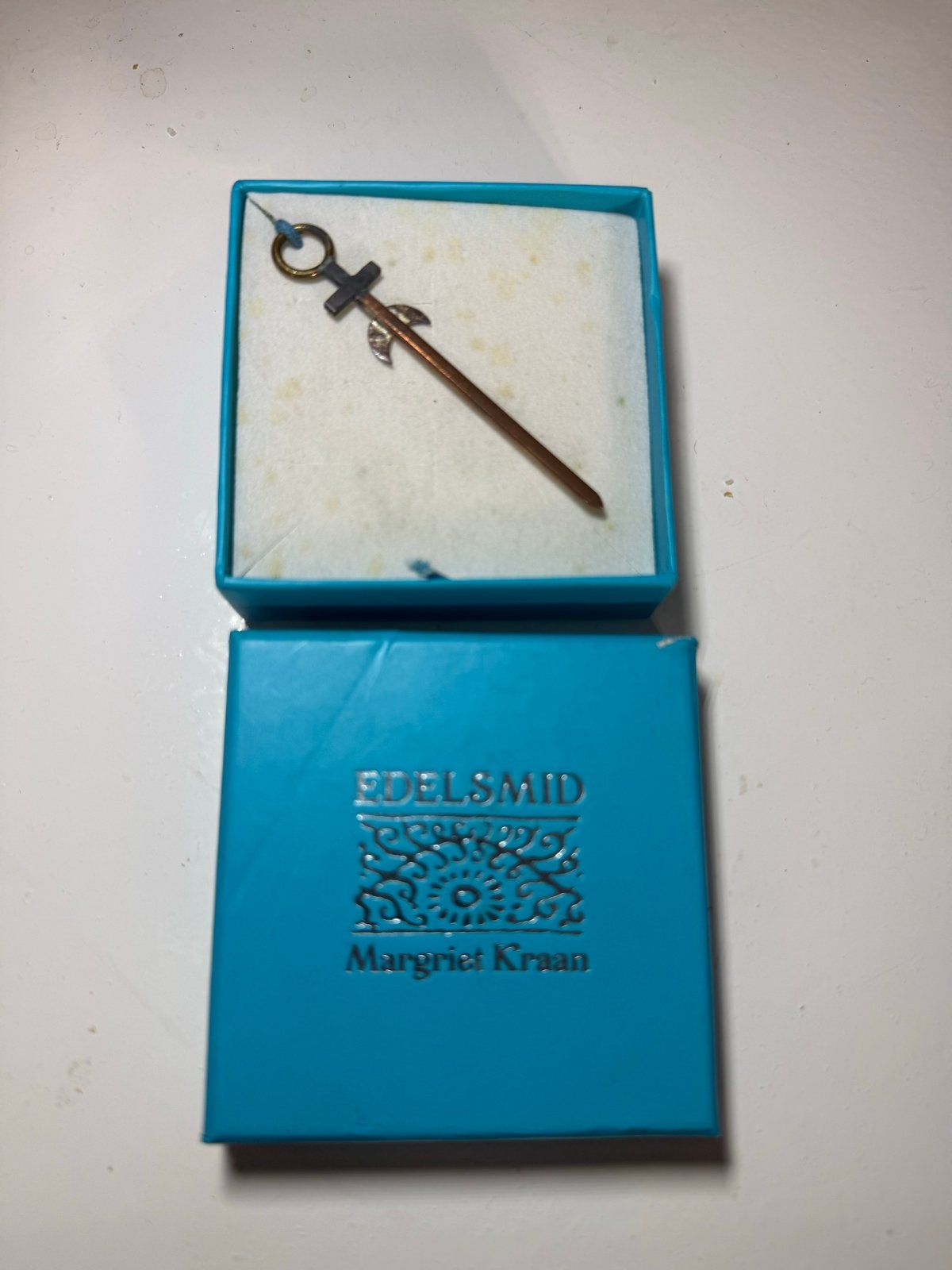 Unieke hanger/broche van edelsmid Margriet Kraan, Ophalen of Verzenden, Gebruikt, Zilver