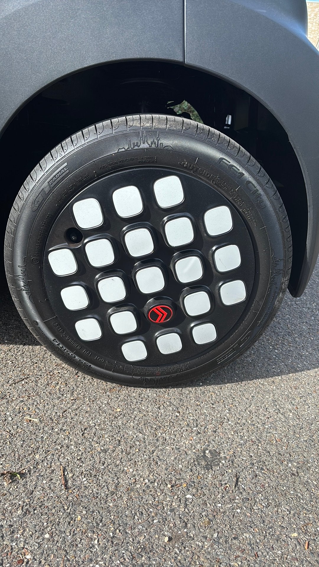 Citroën Ami 14 inch velgen inclusief banden, Ophalen of Verzenden, Zo goed als nieuw