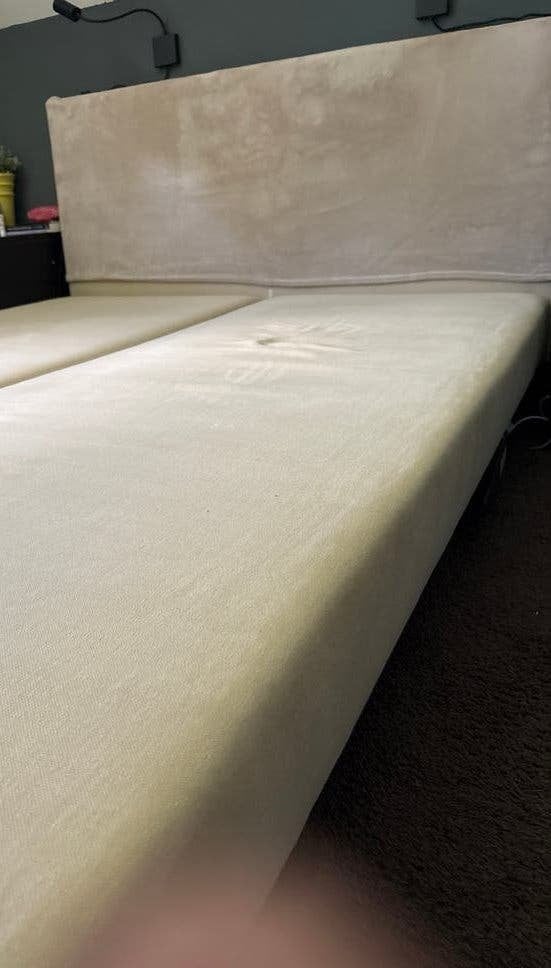 Bed Bosma Bedden 160x210 met elektrisch verstelbare bodem, Ophalen, Tweepersoons, Stof, 160 cm