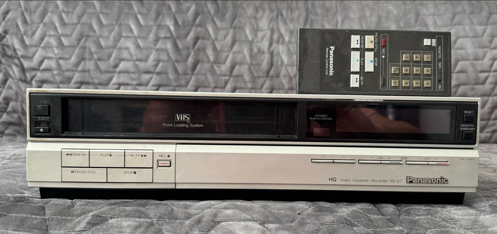 Panasonic NV-G7EV VHS Videorecorder met Afstandsbediening, Ophalen, Gebruikt, VHS-speler of -recorder