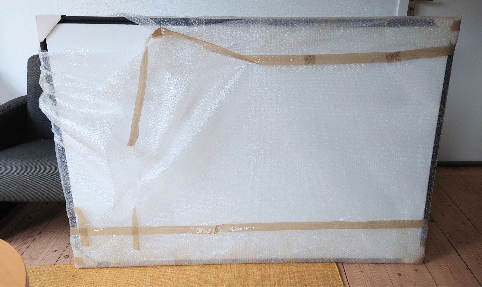 Schildersdoeken met zwarte baklijst van Van Ginkel, Hobby en Vrije tijd, Schilderen, Ophalen, Zo goed als nieuw, Doek