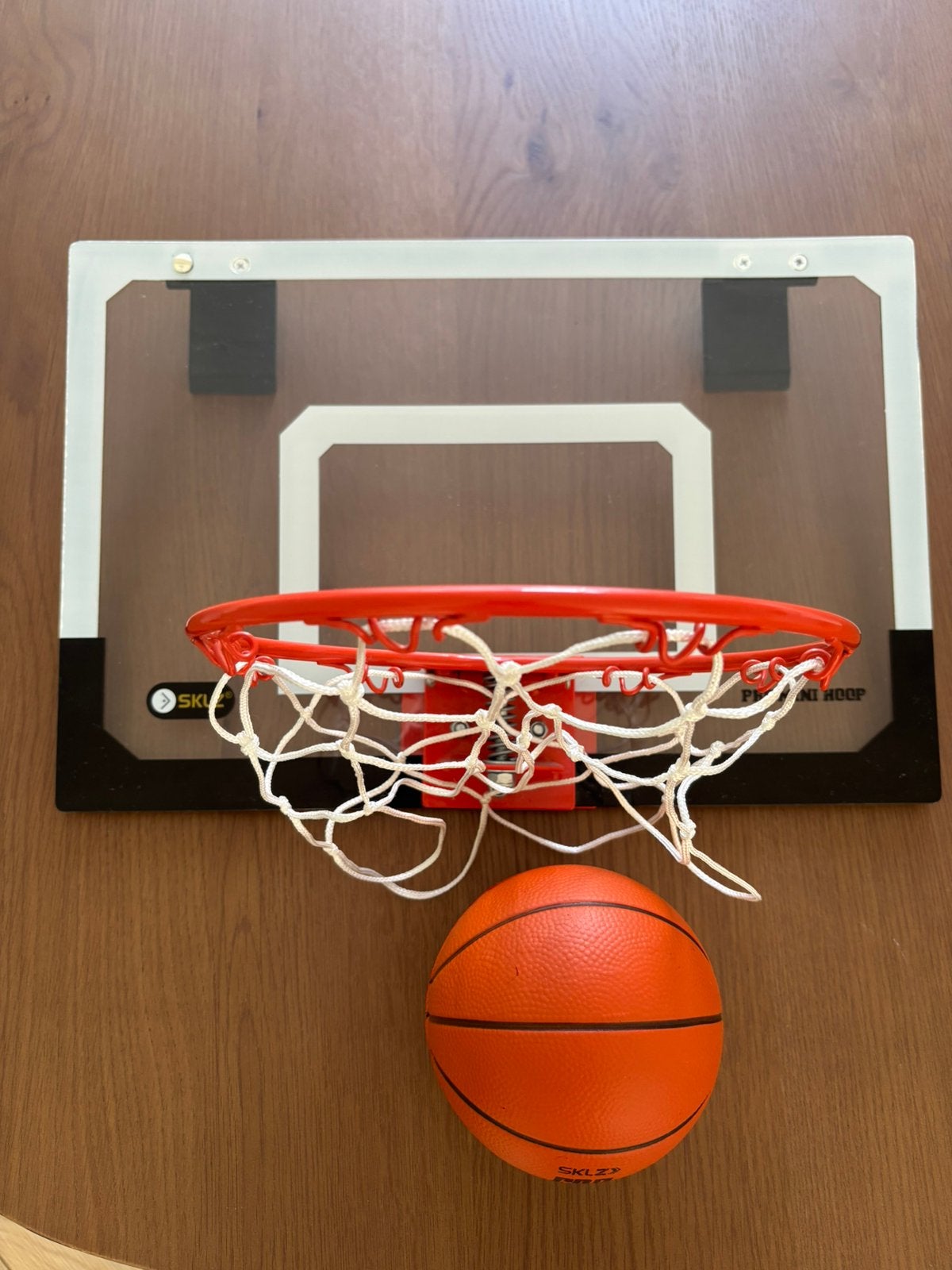 SKLZ Pro mini hoop basketbal set, Ophalen of Verzenden, Zo goed als nieuw, Ring, Bord of Paal