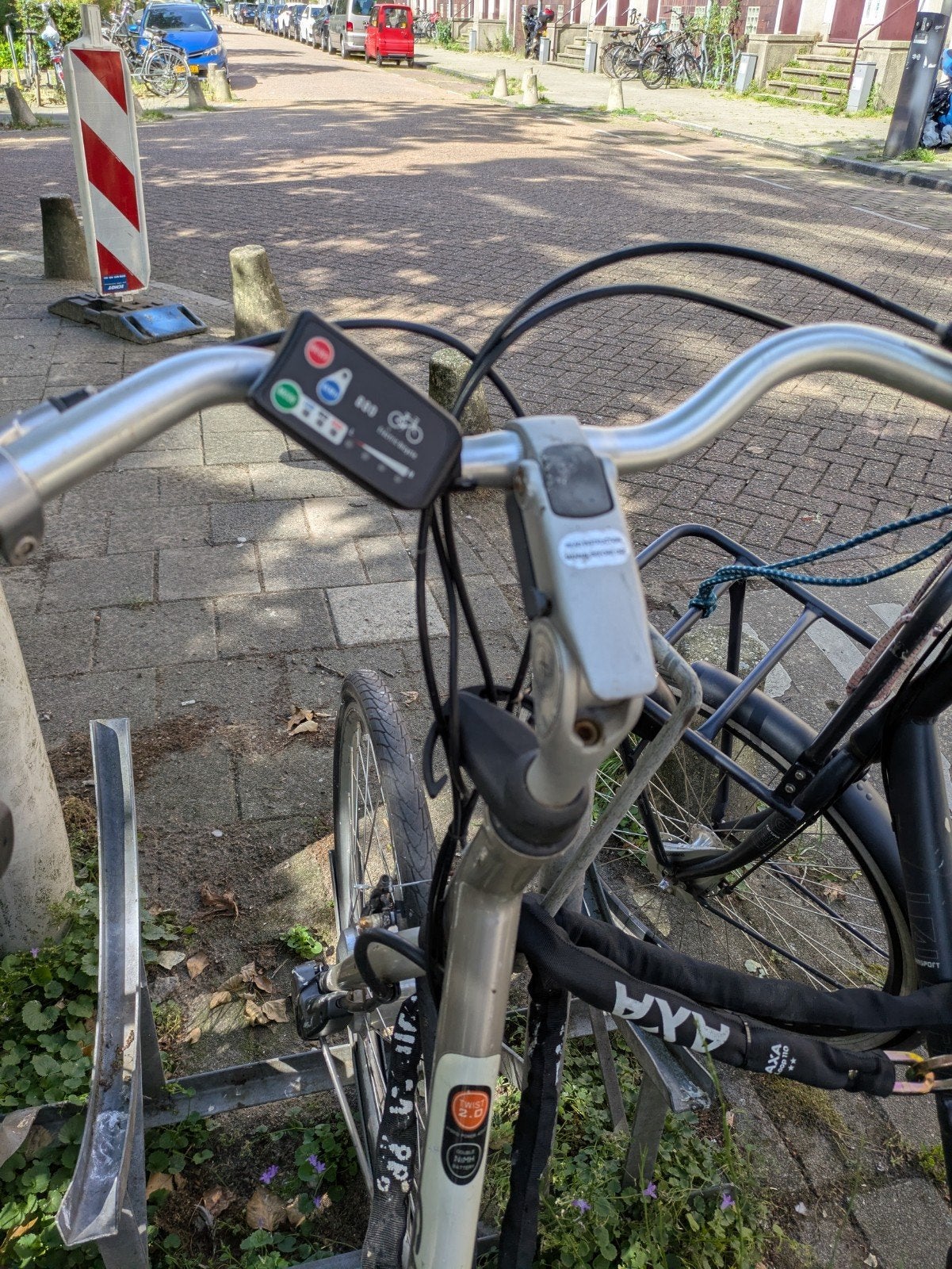 Kapotte elektrische fiets te koop voor onderdelen, Ophalen, Gebruikt, Overige merken
