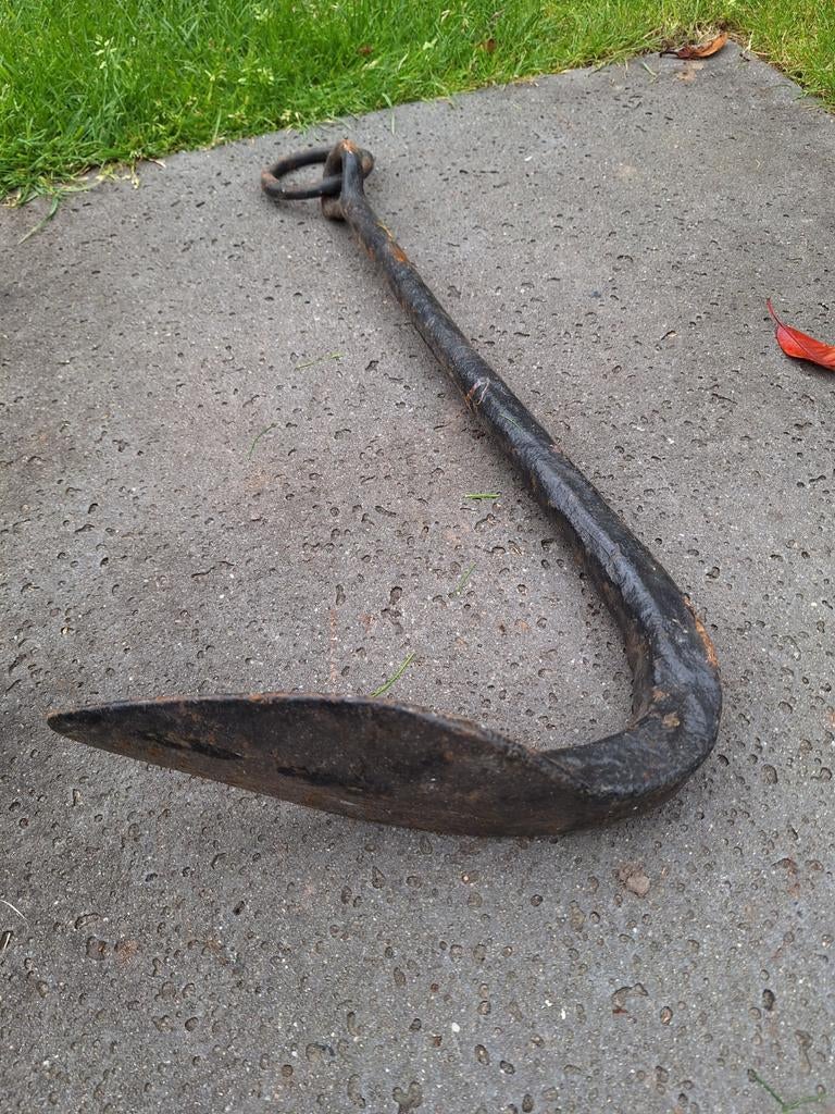 Antiek anker voor decoratie of verzameling, Ophalen, Gebruikt