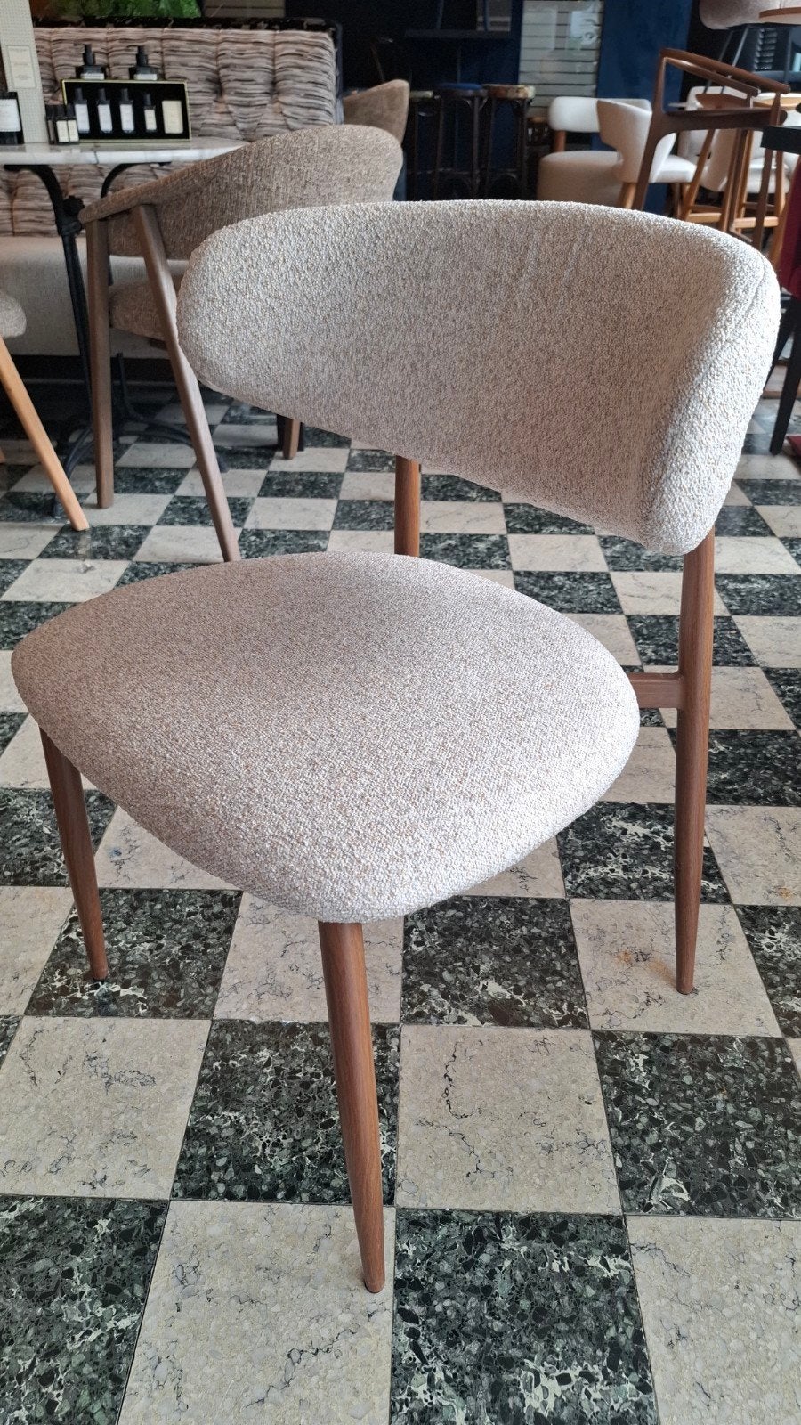 210 design TRENDY japandi stijl horeca eetkamer restaurant, Ophalen of Verzenden, Nieuw, Hout, Vijf, Zes of meer stoelen