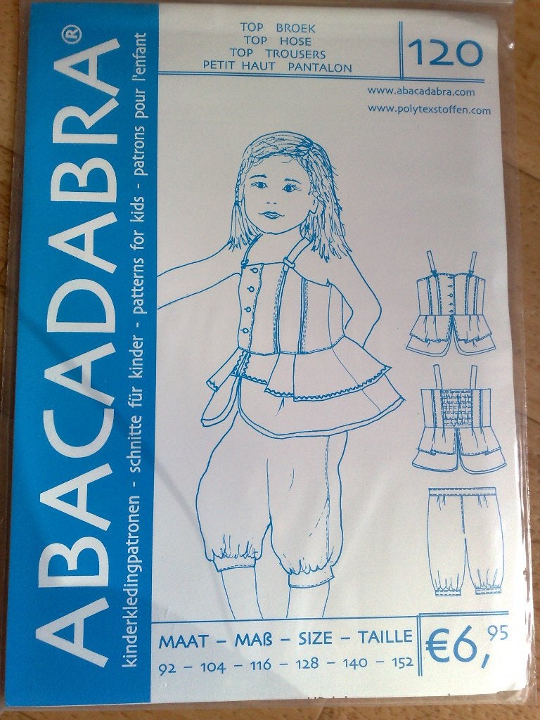 17 x Abacadabra patronen voor jongens en meisjes (3), Hobby en Vrije tijd, Kledingpatronen, Verzenden, Zo goed als nieuw, Kind