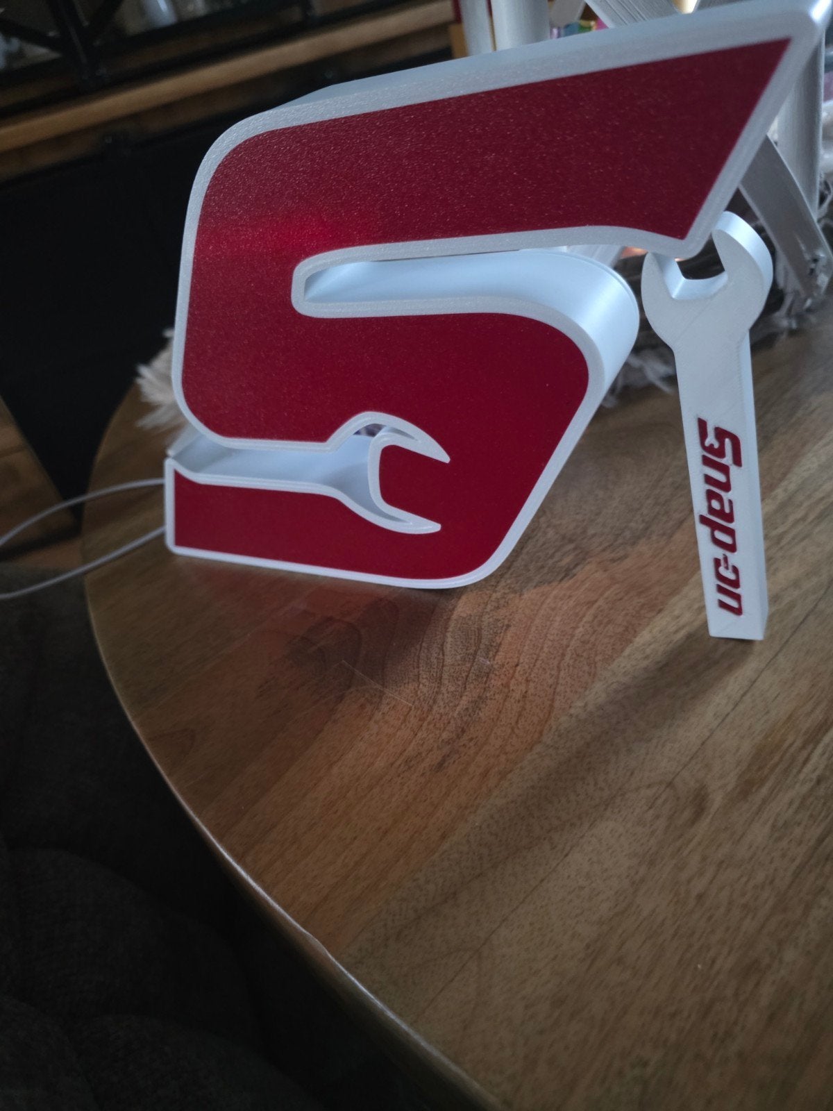 Snap-on LED logo lamp, Overige merken, Kunststof, Ophalen of Verzenden, Zo goed als nieuw