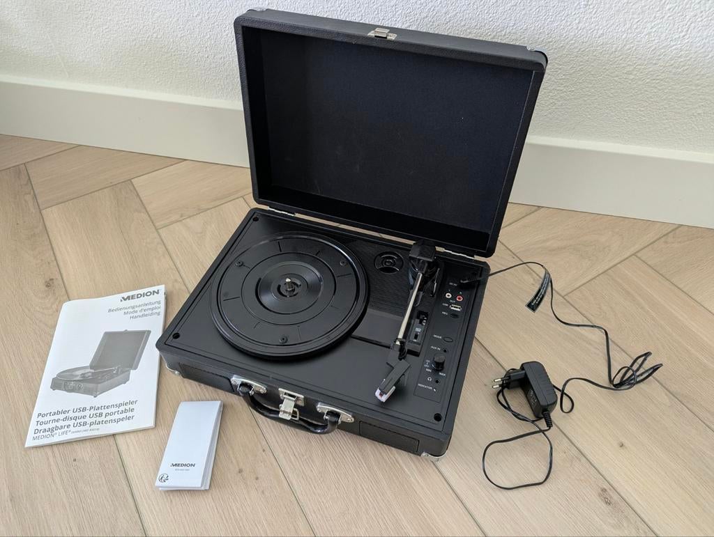 Medion koffer platenspeler MD80018, Ophalen of Verzenden, Overige merken