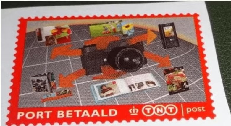 Camera en presentatievormen - Port Betaald - TNT post, Verzenden, Na 1940, Gestempeld