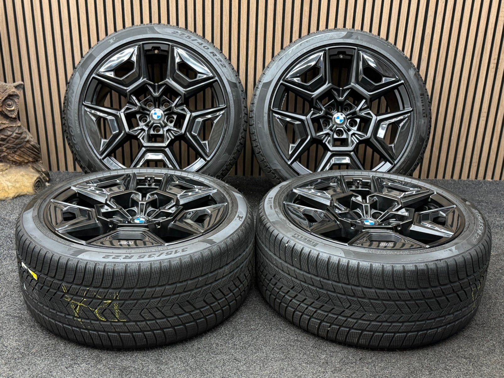 Originele 22 inch BMW XM G09 922M 5x112 TPMS Pirelli BMW *, Auto-onderdelen, Banden en Velgen, Ophalen, ., 275 mm, Banden en Velgen