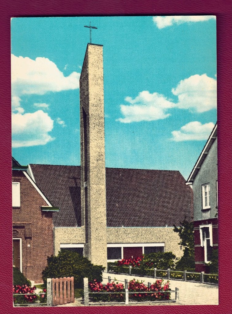 Damwoude (Frl.) - Geref. Kerk - Ong - (Kerken), Verzamelen, Ansichtkaarten | Nederland, Ophalen of Verzenden, 1980 tot heden, Ongelopen
