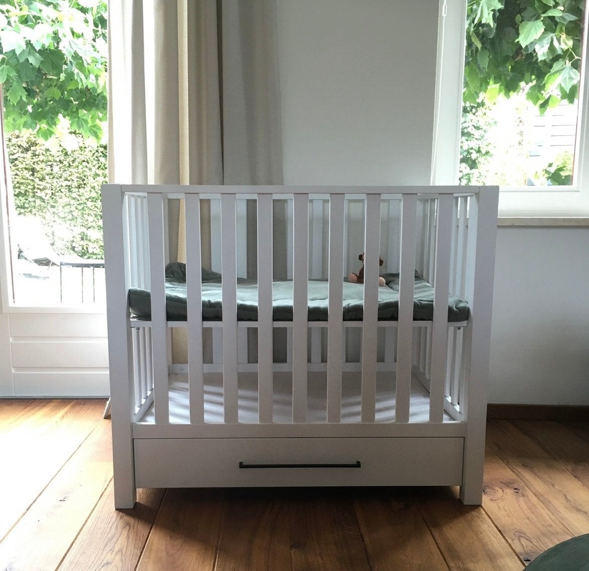 Europe Baby Casper Box - zo goed als nieuw, Ophalen, Zo goed als nieuw, Vierkant, In hoogte verstelbaar
