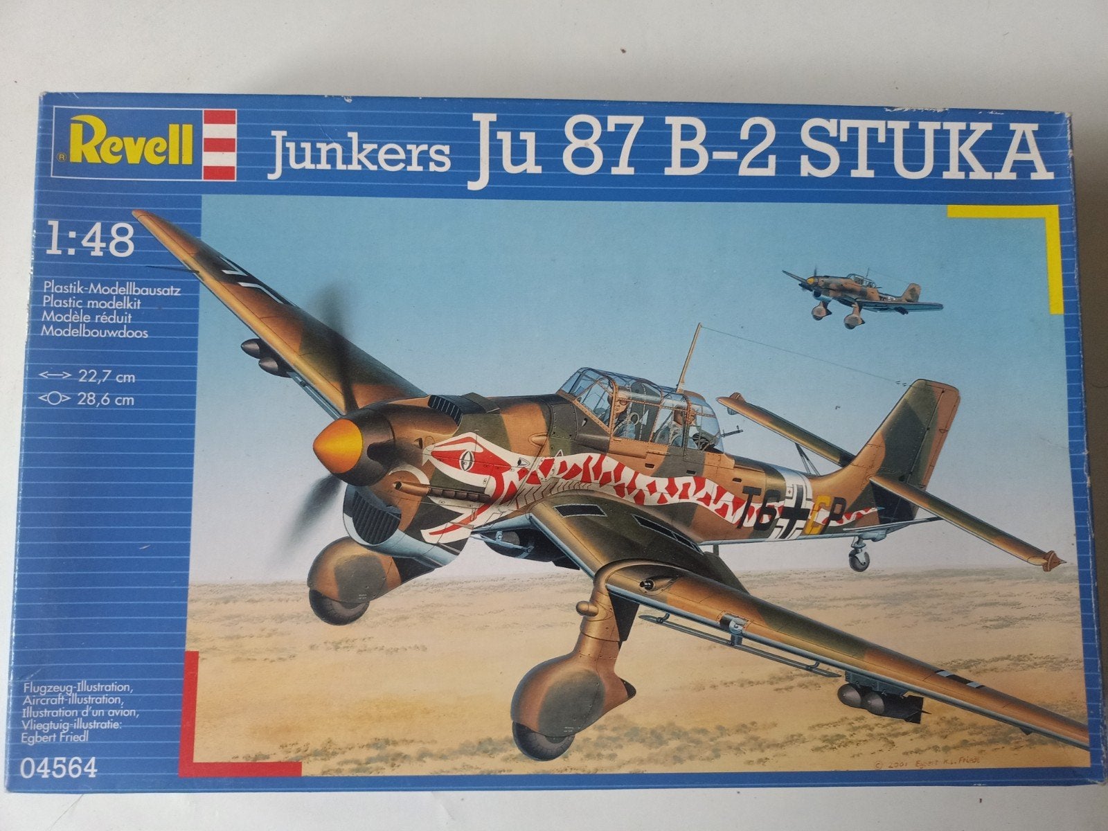 Revell 1/48 Junkers Ju 87 B-2 Stuka, Hobby en Vrije tijd, Modelbouw | Vliegtuigen en Helikopters, Revell, Nieuw, Ophalen of Verzenden