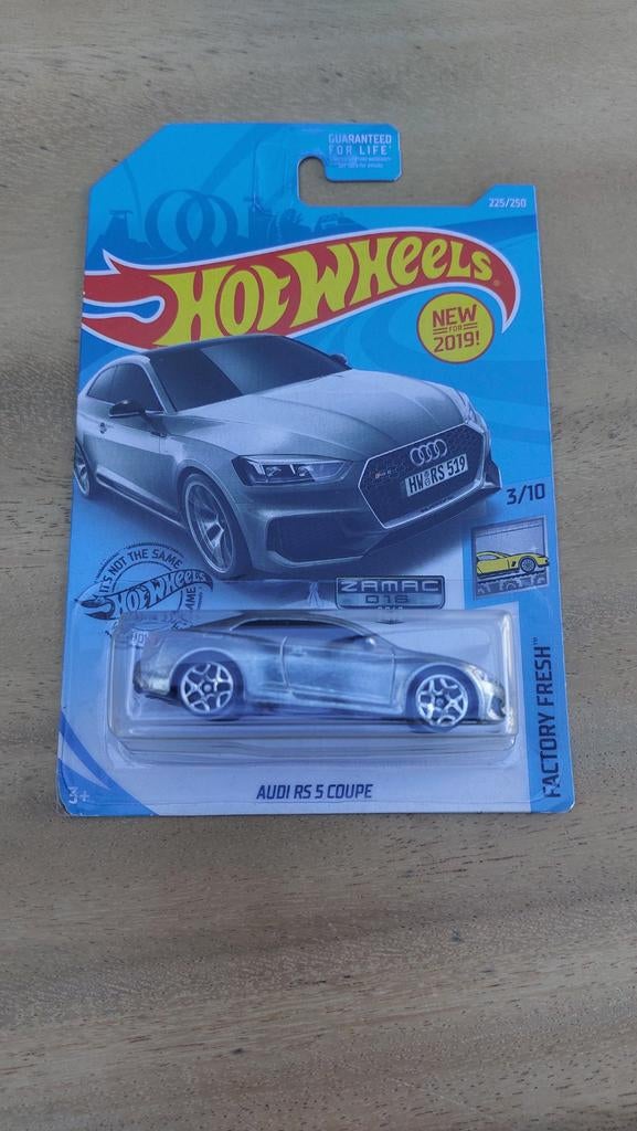 Hot Wheels ZAMAC Audi RS5 Coupe, Ophalen of Verzenden, Nieuw, Auto