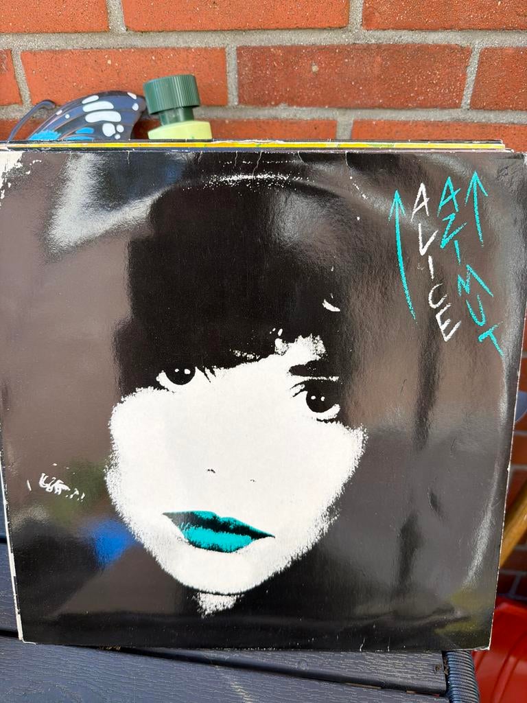 T1.  Alice - Azimut LP (1982) - Italiaanse pop/new wave, Originele persing, Ophalen of Verzenden, Gebruikt, 12 inch
