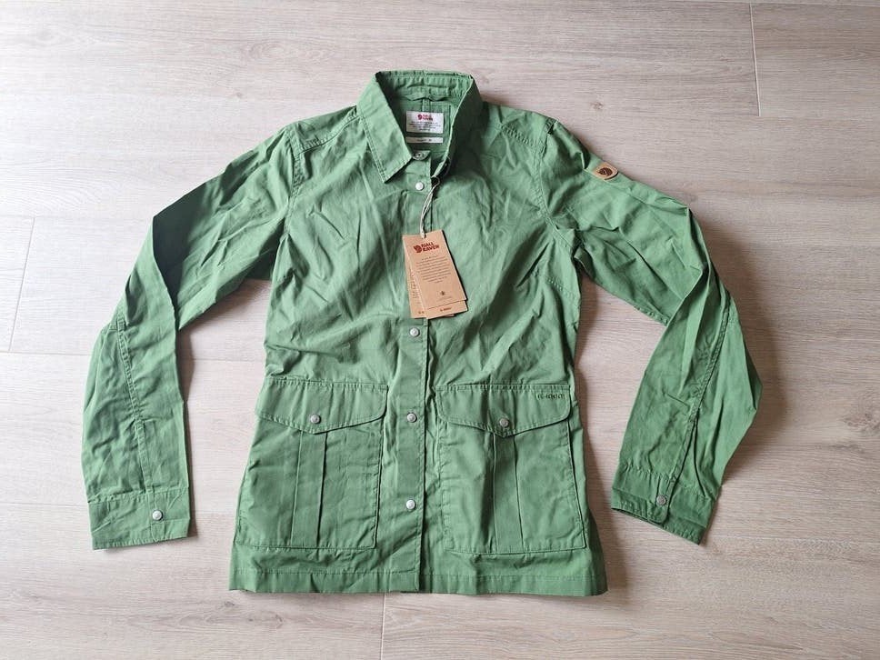 Fjällräven Greenland Shirt Jacket Women's M - Nieuw met labe, Nieuw, Fjällräven, Groen, Ophalen