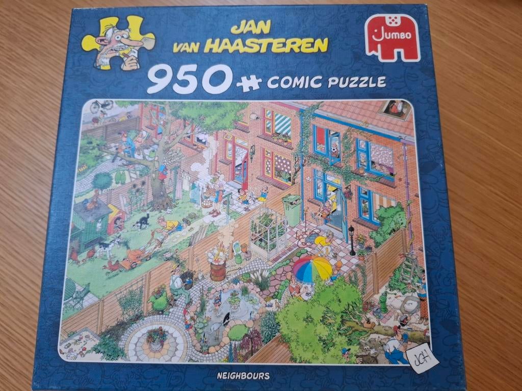Jan van Haasteren, Ophalen, 500 t/m 1500 stukjes, Zo goed als nieuw