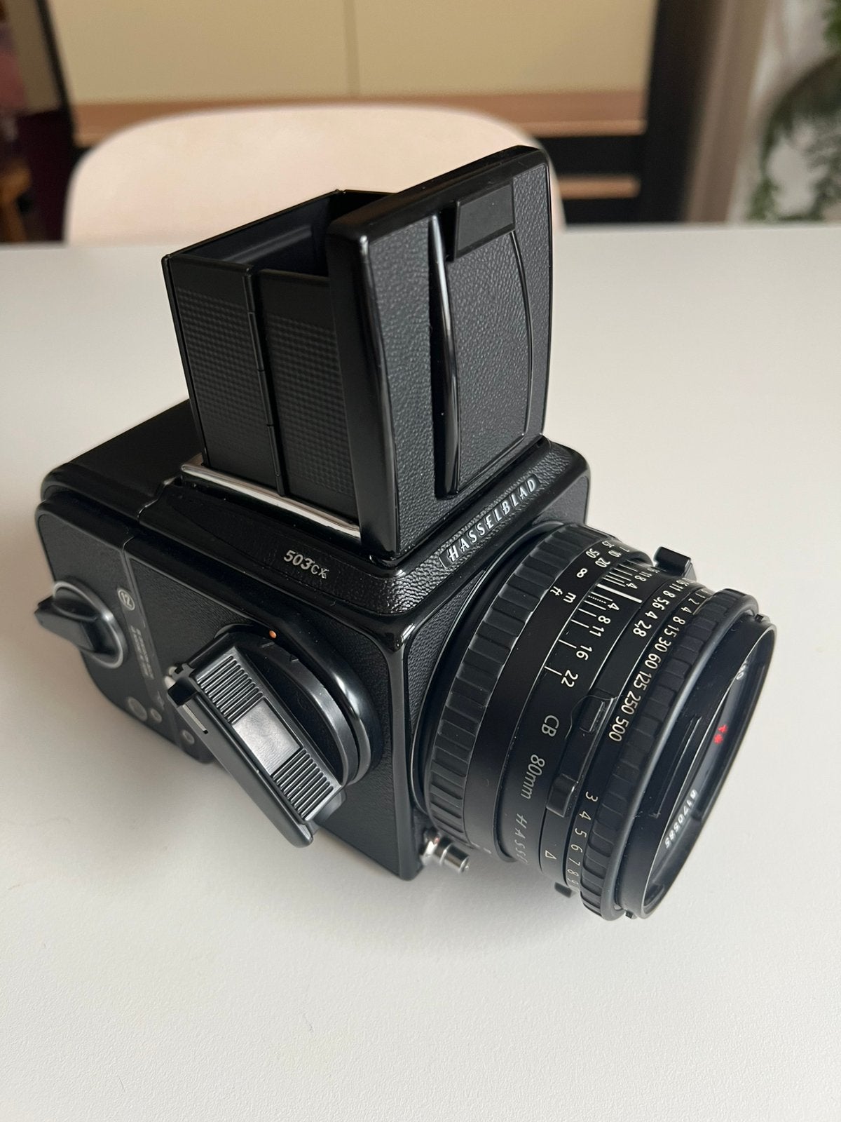 Hasselblad 503cx set, Audio, Tv en Foto, Fotocamera's Analoog, Gebruikt, Spiegelreflex, Hasselblad, Ophalen of Verzenden